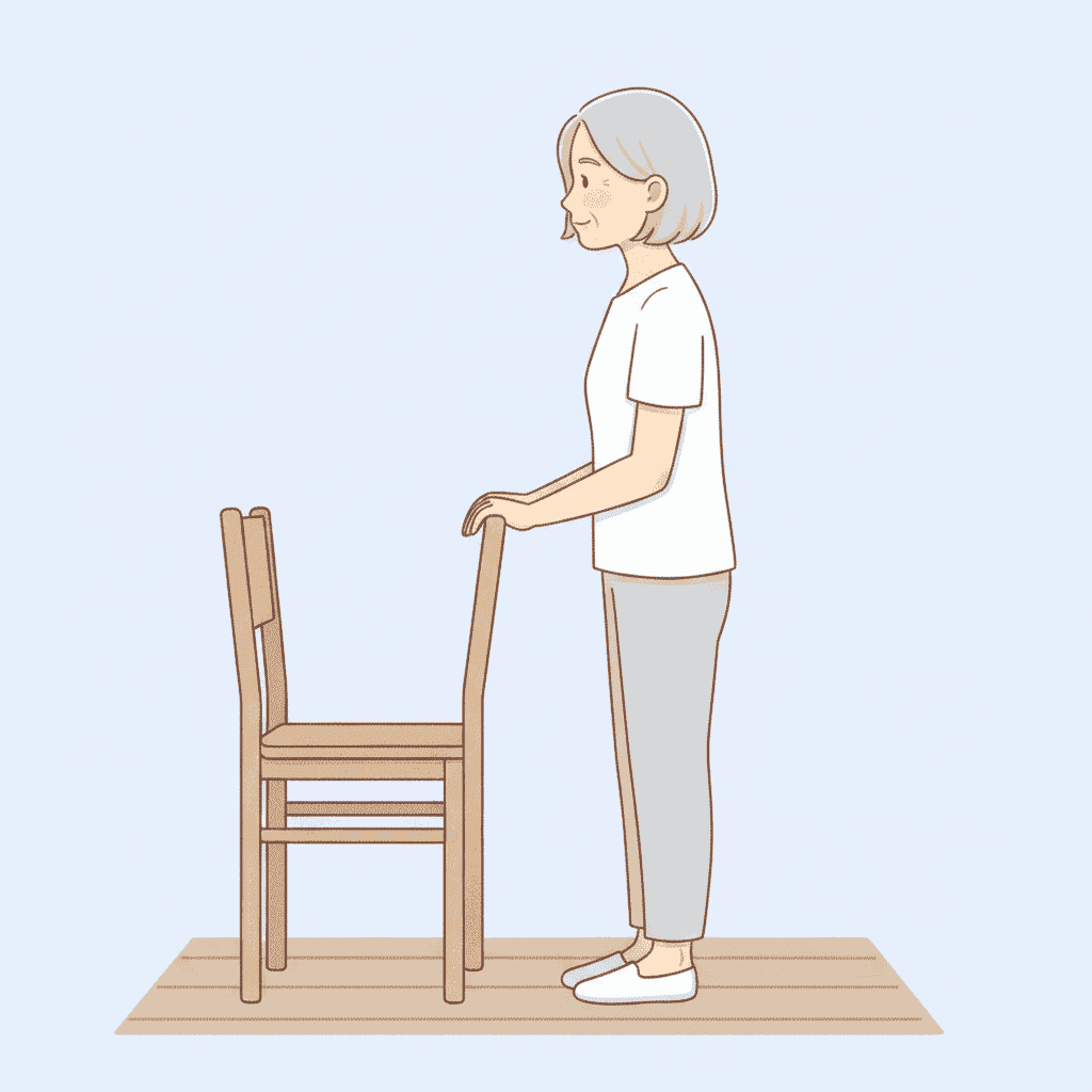 スクワット（膝強化）