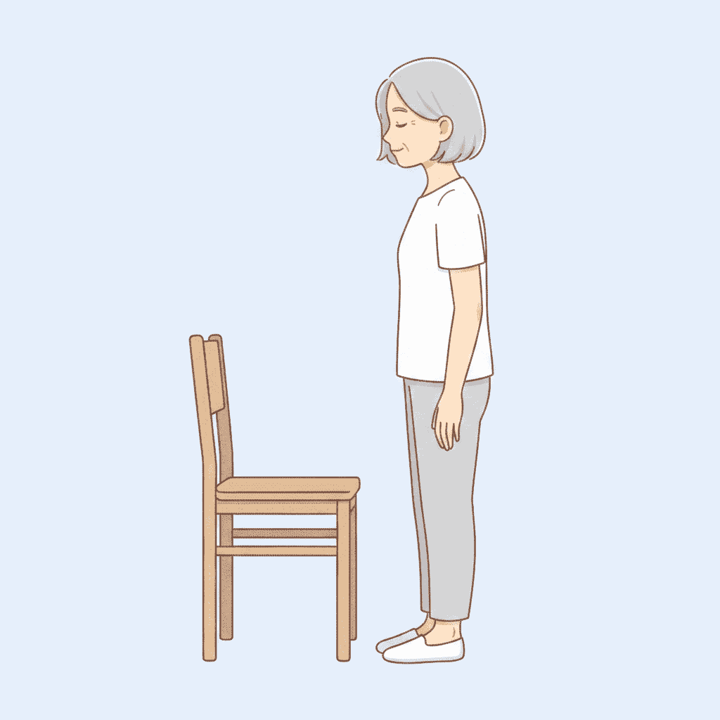 ハムストリングカール（立位）
